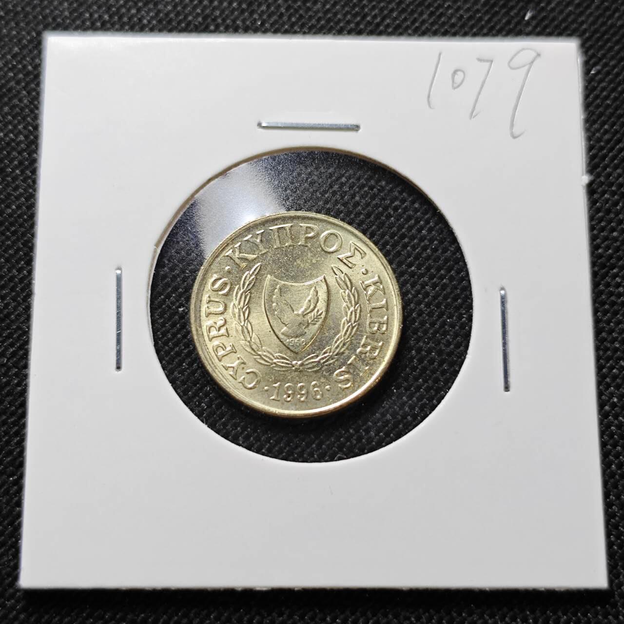 KK钱币收藏小铺  第410期 2月预留时间 周末发货  塞浦路斯2分