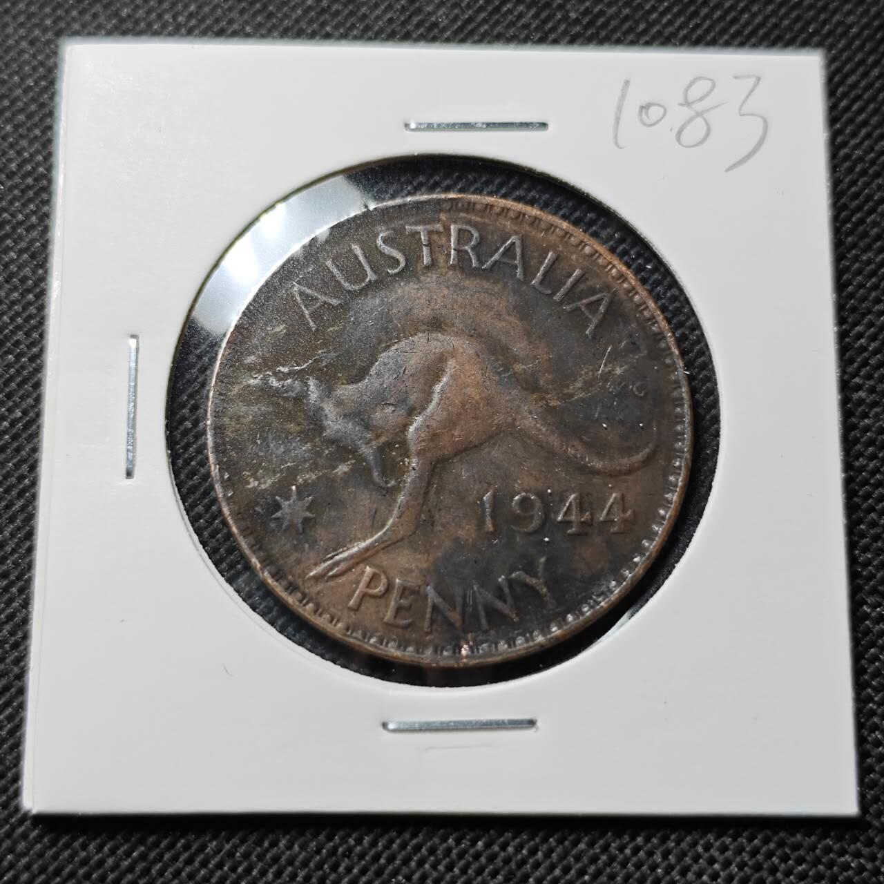 KK钱币收藏小铺  第410期 2月预留时间 周末发货  澳大利亚1便士铜币