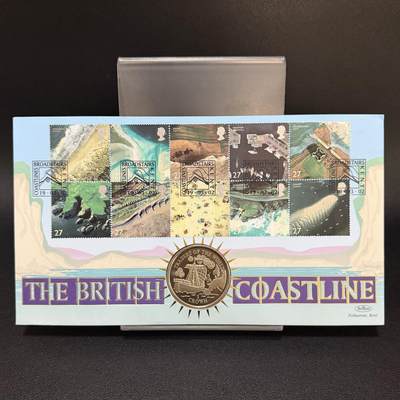 ＜星葵🌻钱币社＞第72期·东奔西走的硬币·3月31日发货 - 〈邮币封〉直布罗陀1998年汉萨同盟1克朗纪念币