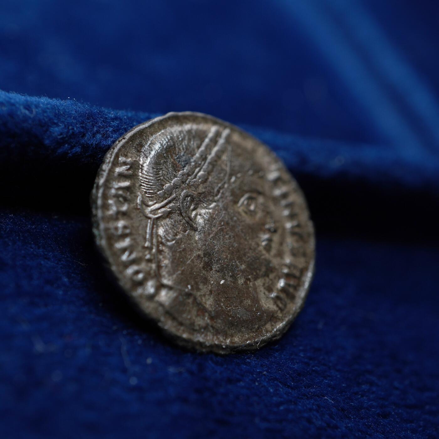 琋语集藏2026年04月欧洲古典打制币拍卖 古罗马帝国-君士坦丁大帝洗银币