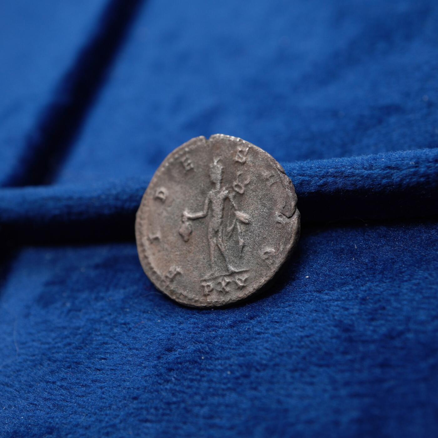 琋语集藏2026年04月欧洲古典打制币拍卖 古罗马帝国-伽里恩努斯银铜合金币