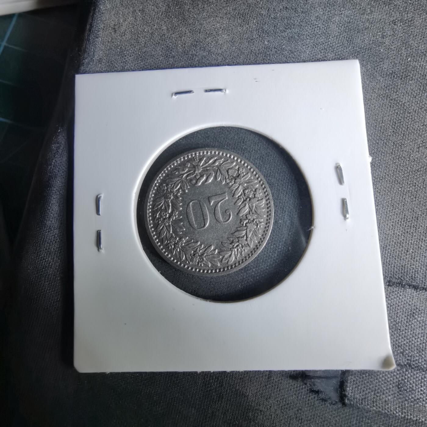 沼泽如烟--第1037场 瑞士1900年20生丁