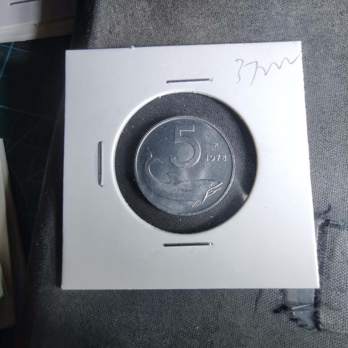 沼泽如烟--第1037场 意大利1978年5里拉