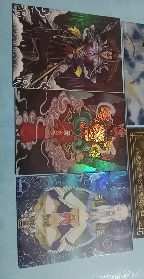 小林卡牌 不寄存 厚卡 封神仙妖传 八张  背有瑕