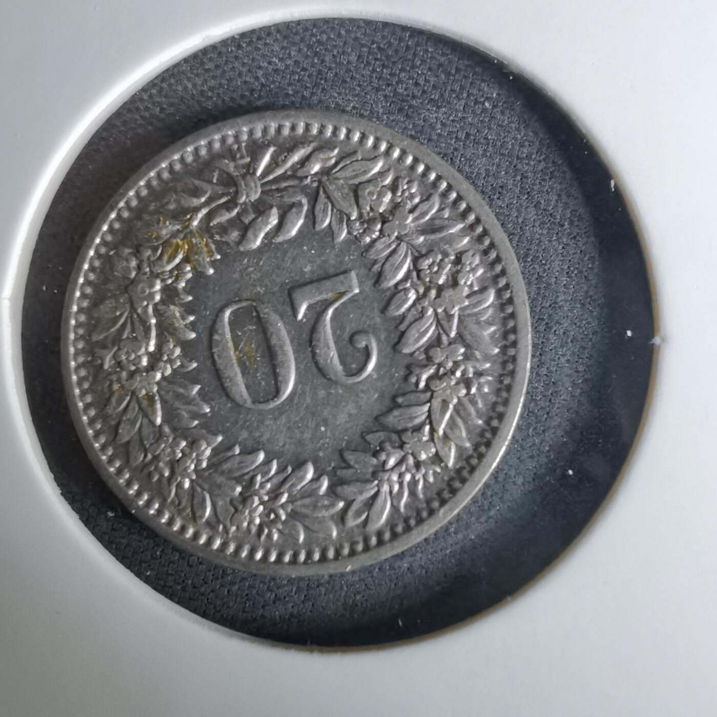 沼泽如烟--第1037场 瑞士1926年20生丁