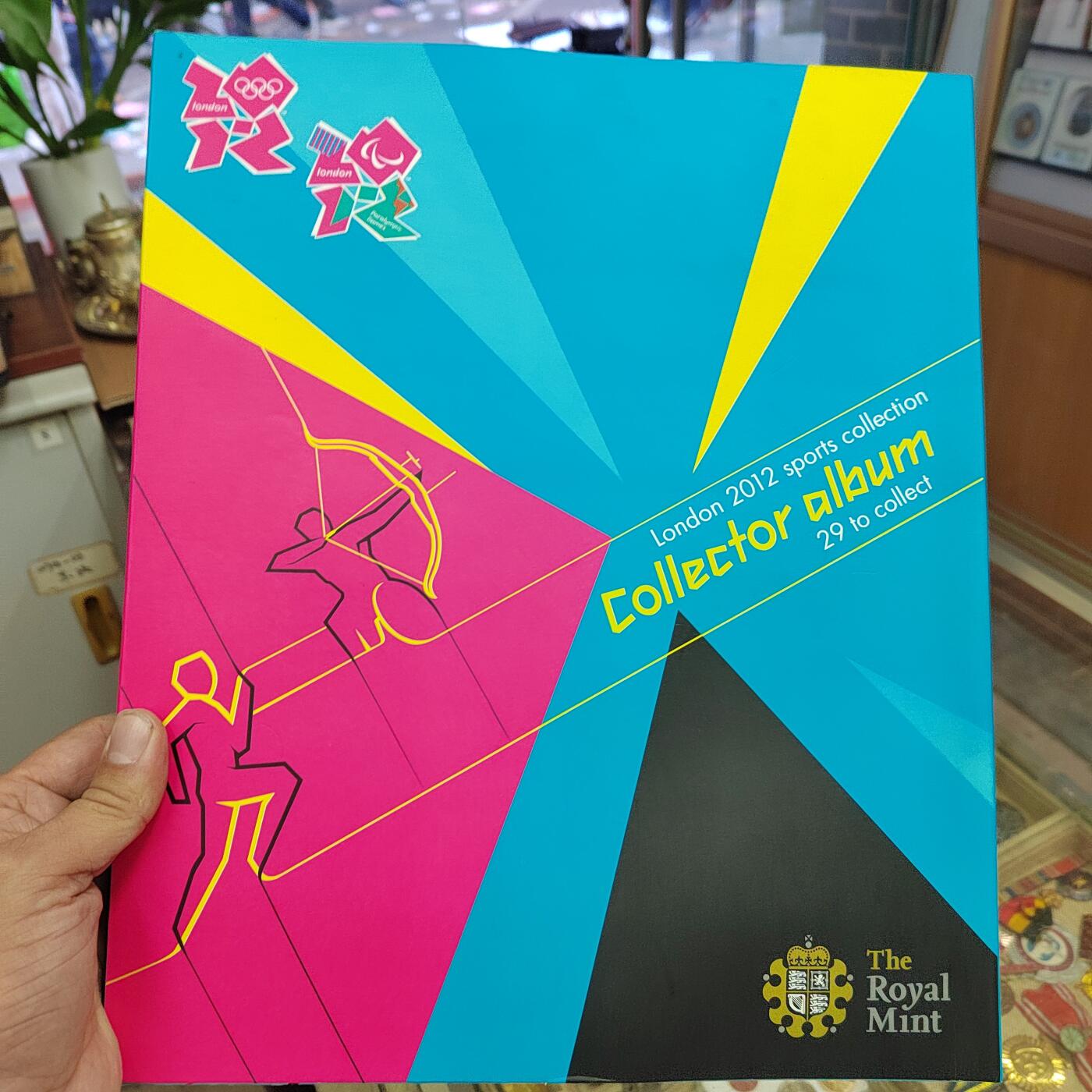 PCAI钱币  28-790 钱币证章邮票小专场 伦敦奥运会纪念币一套 单发