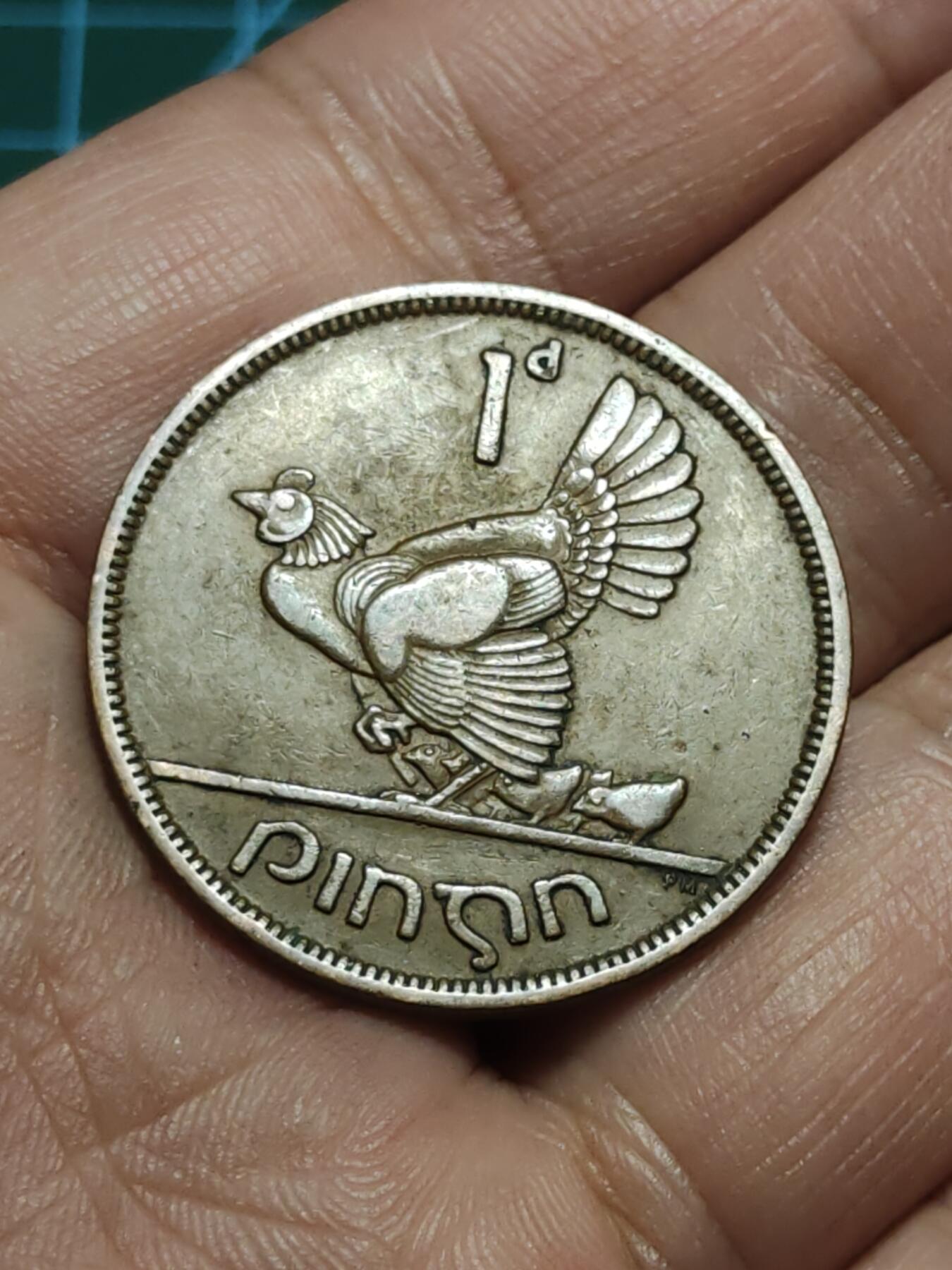 2026年第三十八场(总第二百零七场）外国好品散币场(免佣金) 爱尔兰🇮🇪1949年1便士(共和国时期第一套)