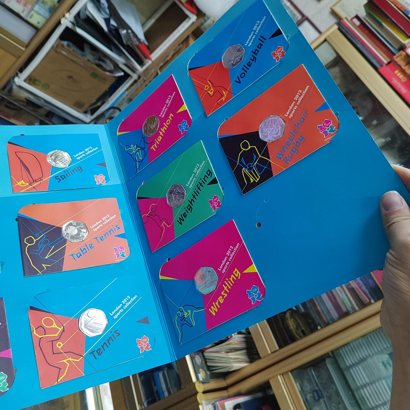 PCAI钱币  28-790 钱币证章邮票小专场 伦敦奥运会纪念币一套 单发