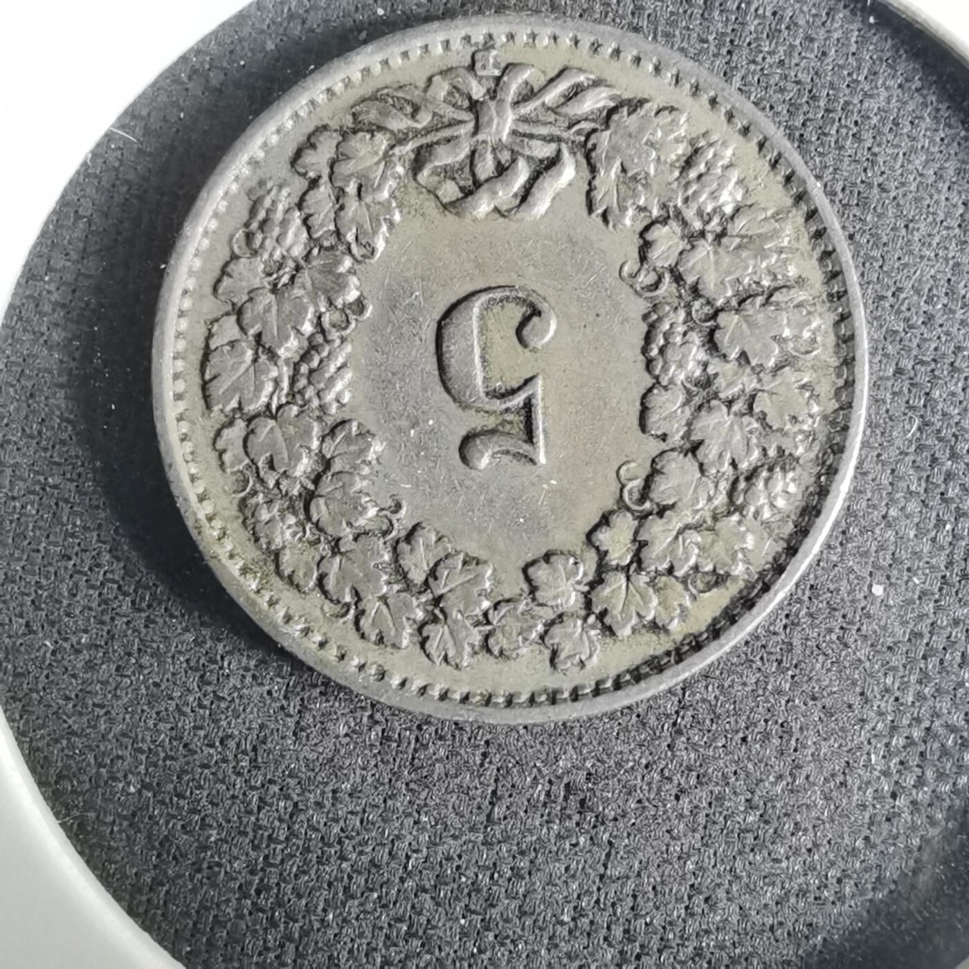 沼泽如烟--第1037场 瑞士1930年5生丁