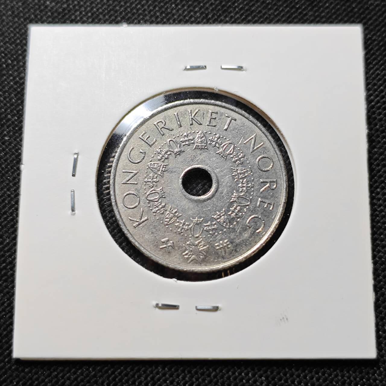 KK钱币收藏小铺  第410期 2月预留时间 周末发货  挪威5克朗