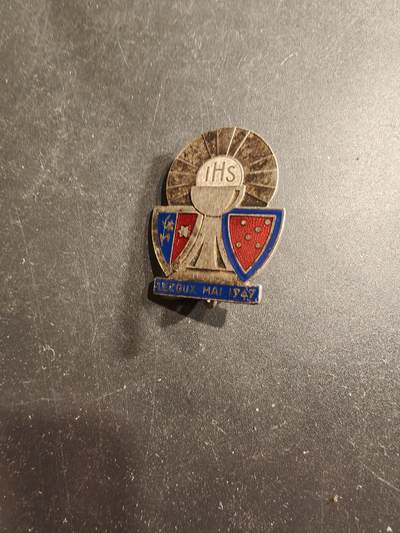 老王徽章第190期 - 法国勒库天主教会证章