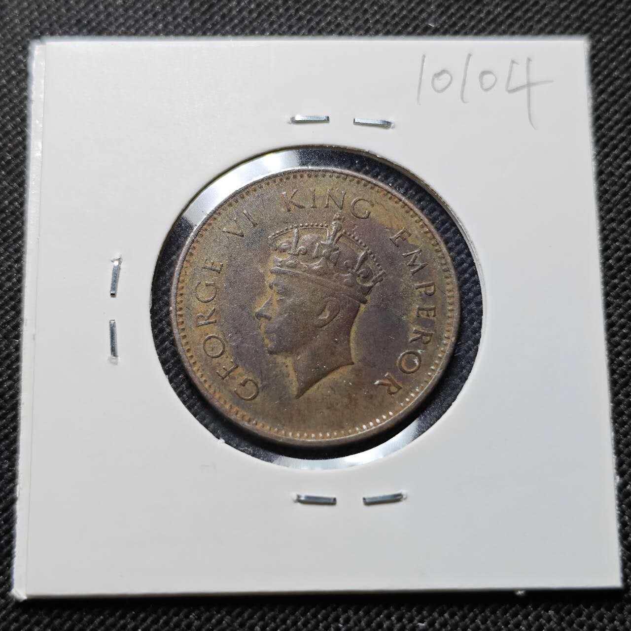 KK钱币收藏小铺  第410期 2月预留时间 周末发货  英属印度铜币