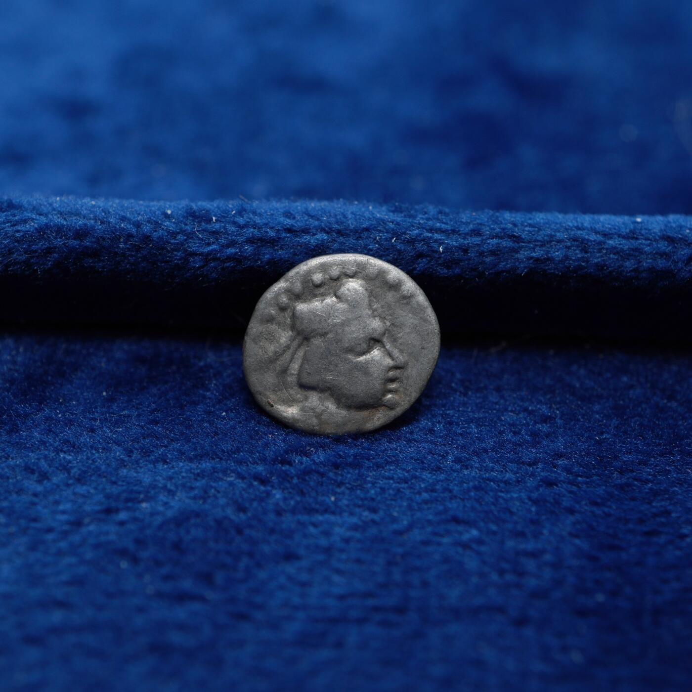 琋语集藏2026年04月欧洲古典打制币拍卖 印度-贵霜王国奥波银币