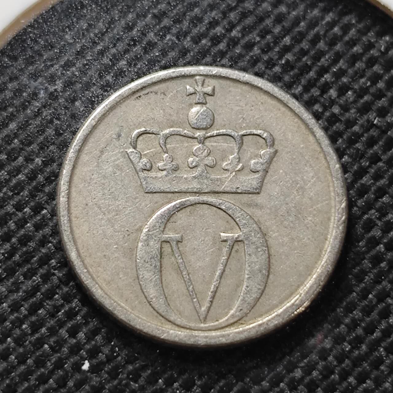 KK钱币收藏小铺  第410期 2月预留时间 周末发货  挪威10欧尔动物版