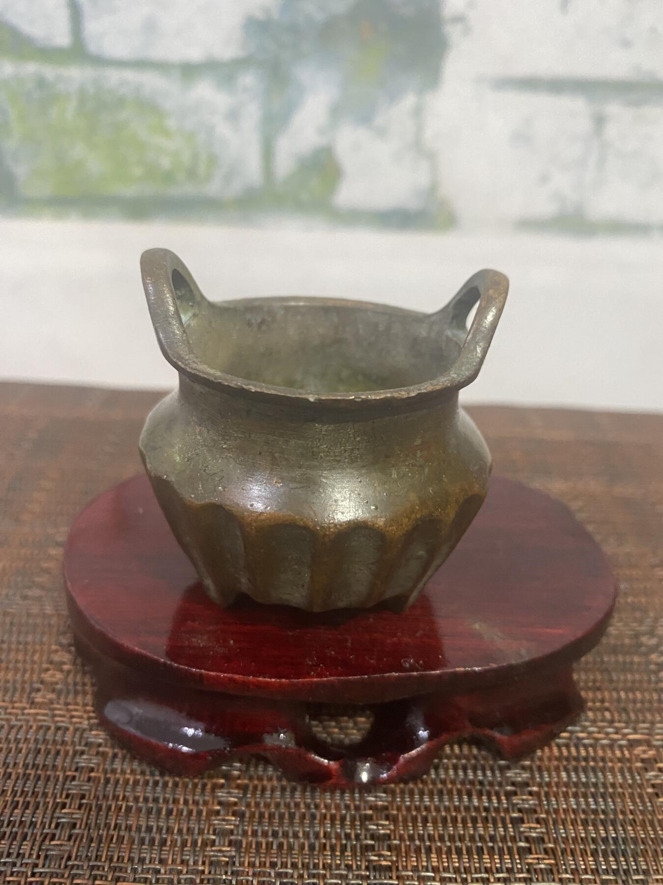 江南站杂件场 铜炉