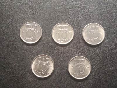 荟藏特别场次第十三期——“社长的硬币堆 精品场次” - 荷兰10分批量五个