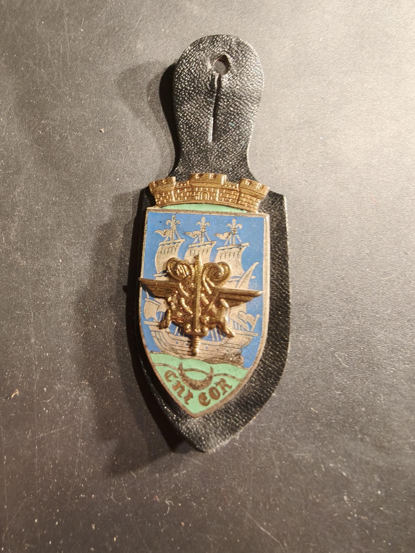 老王徽章第190期 法国武装部队预备役军官学生国家训练中心证章      主要为卫生服务相关的预备役军官进行培训