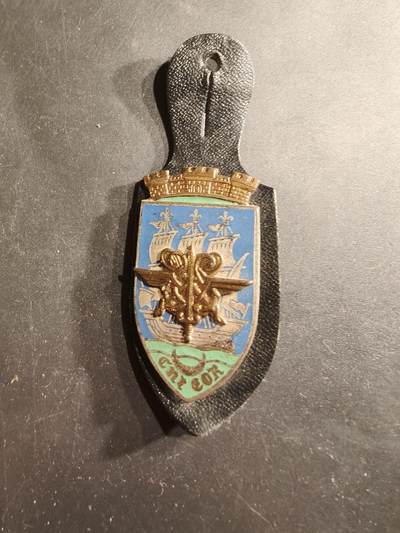 老王徽章第190期 - 法国武装部队预备役军官学生国家训练中心证章      主要为卫生服务相关的预备役军官进行培训