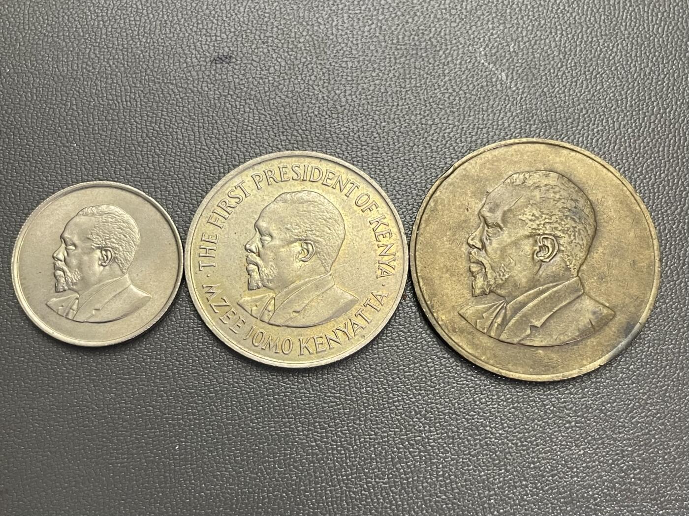 回流0328 肯尼亚60年代3枚