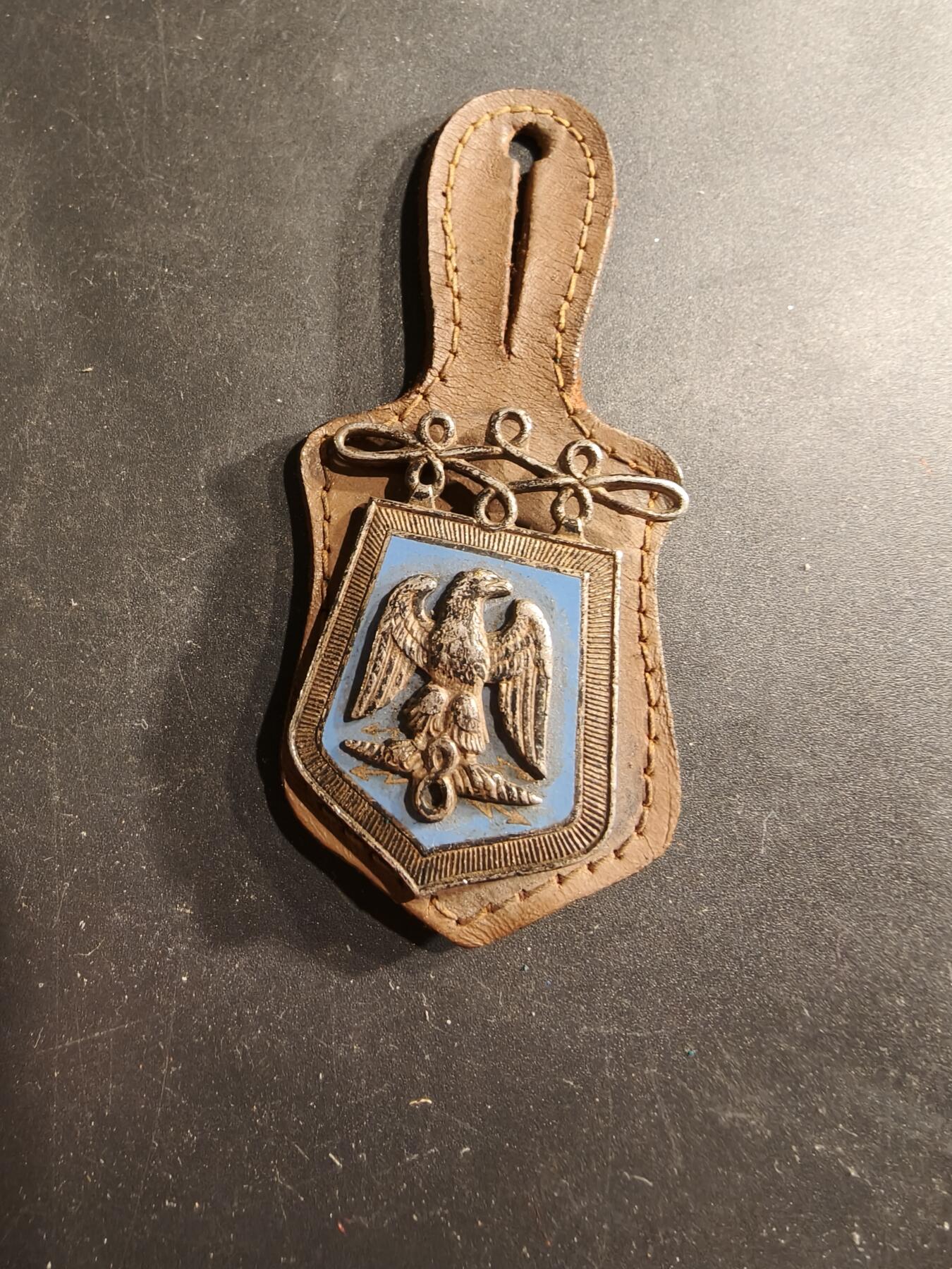 老王徽章第190期 法国陆军第8骠骑兵团证章      该团因1809年瓦格拉姆战役的出色表现而闻名