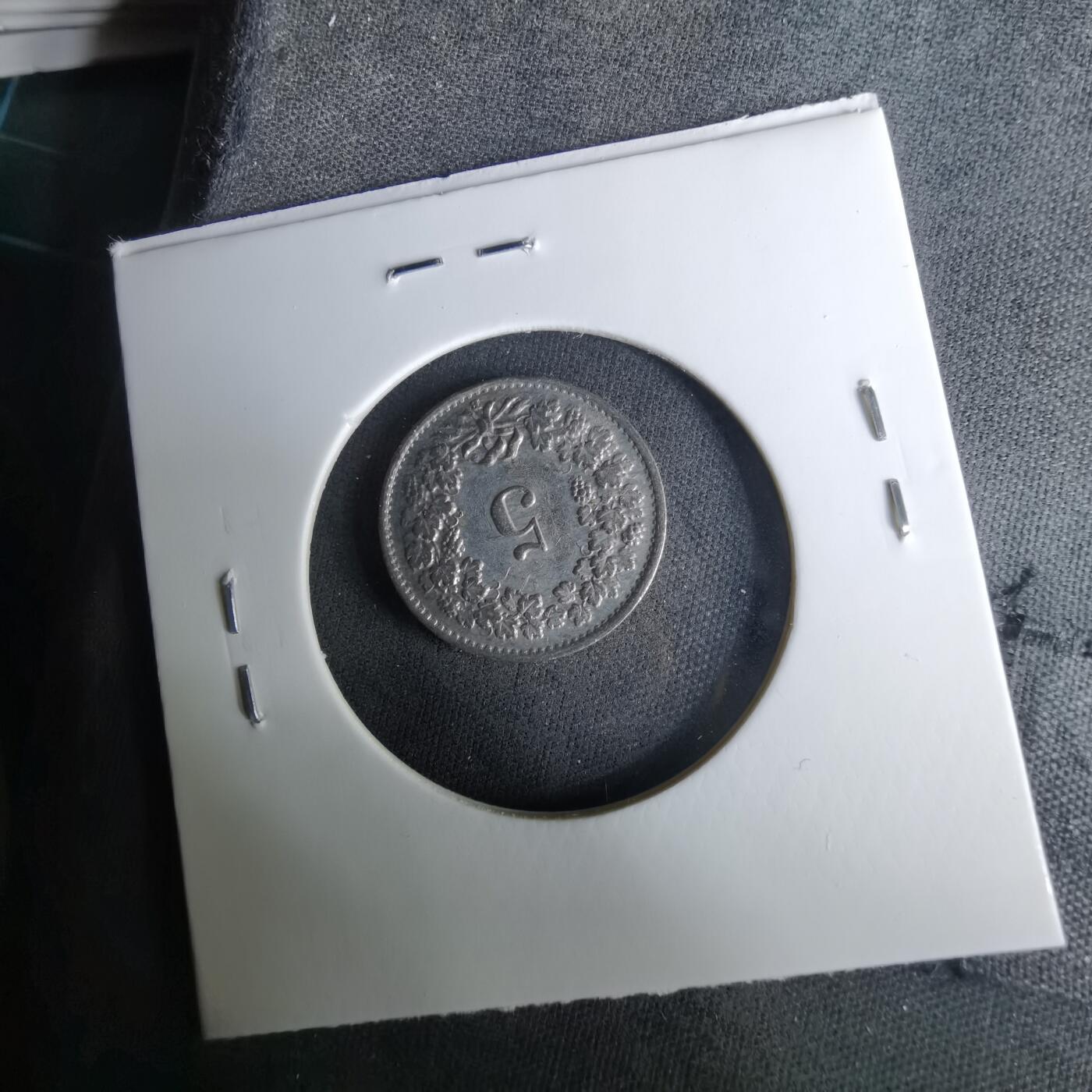 沼泽如烟--第1037场 瑞士1944年5生丁