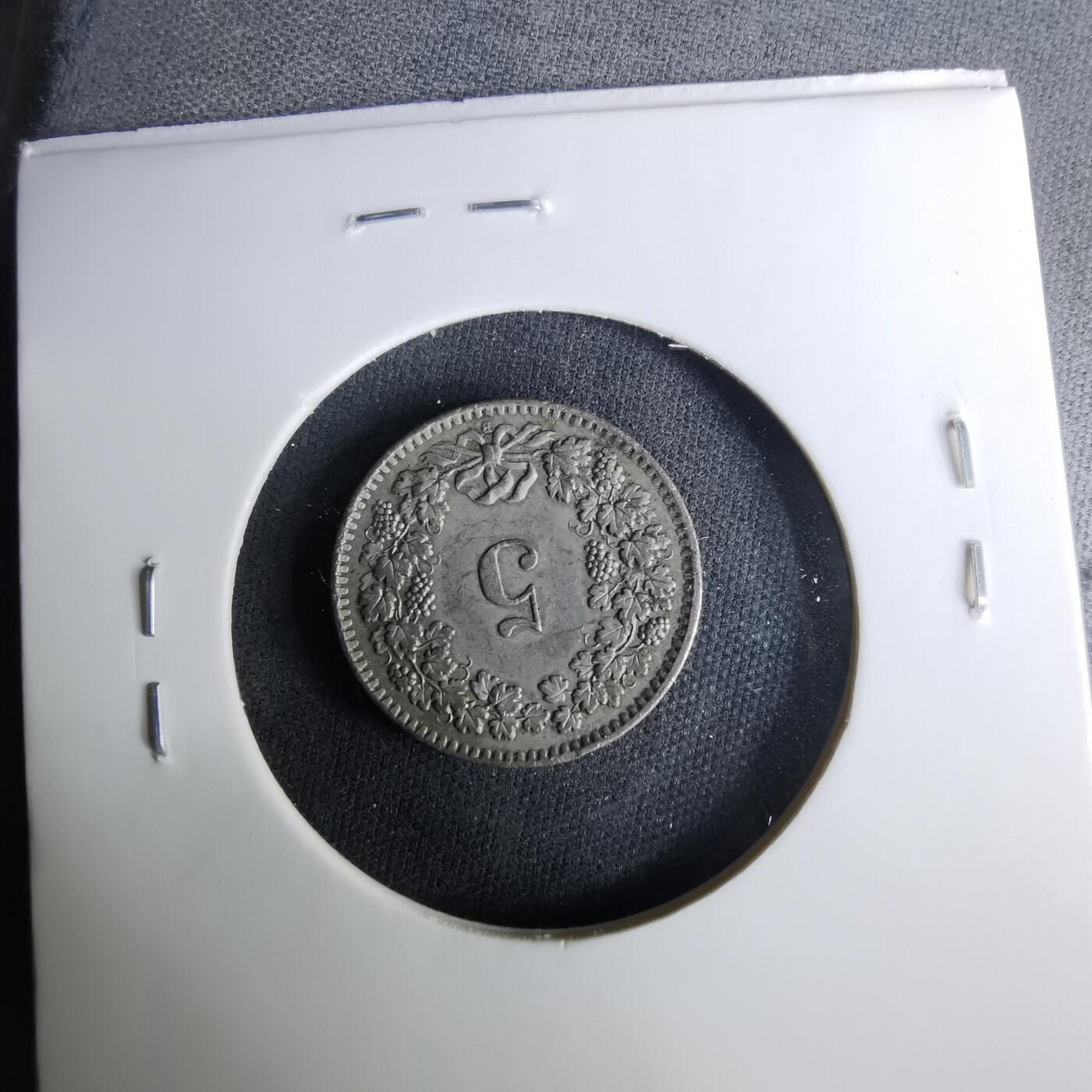 沼泽如烟--第1037场 瑞士1958年5生丁