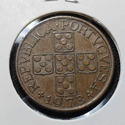 KK钱币收藏小铺  第410期 2月预留时间 周末发货 -  1973葡萄牙1埃斯库多