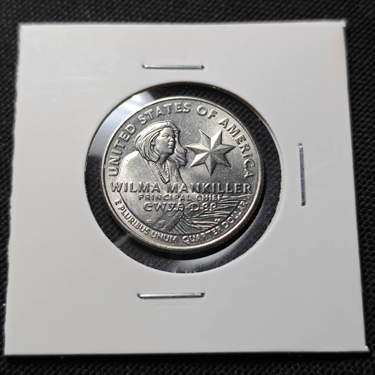 KK钱币收藏小铺  第410期 2月预留时间 周末发货  2022美国25分纪念币