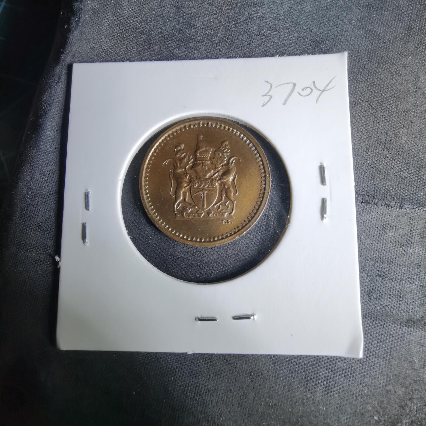 沼泽如烟--第1037场 罗德西亚1977年一分