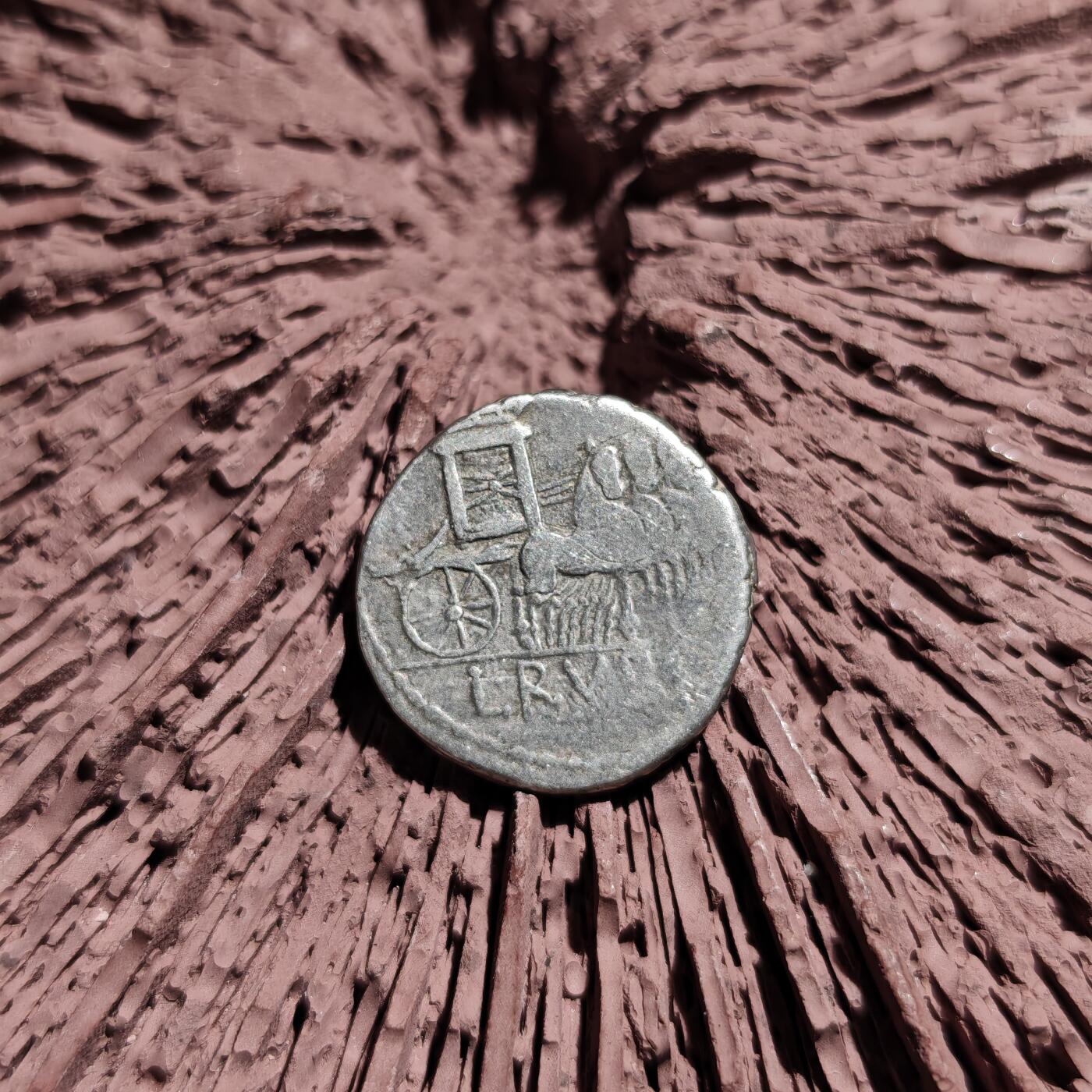 大象古币古希腊古罗马钱币专场首次拍卖1 古罗马共和时期神王宙斯朱庇特凯旋战车1第纳尔银币