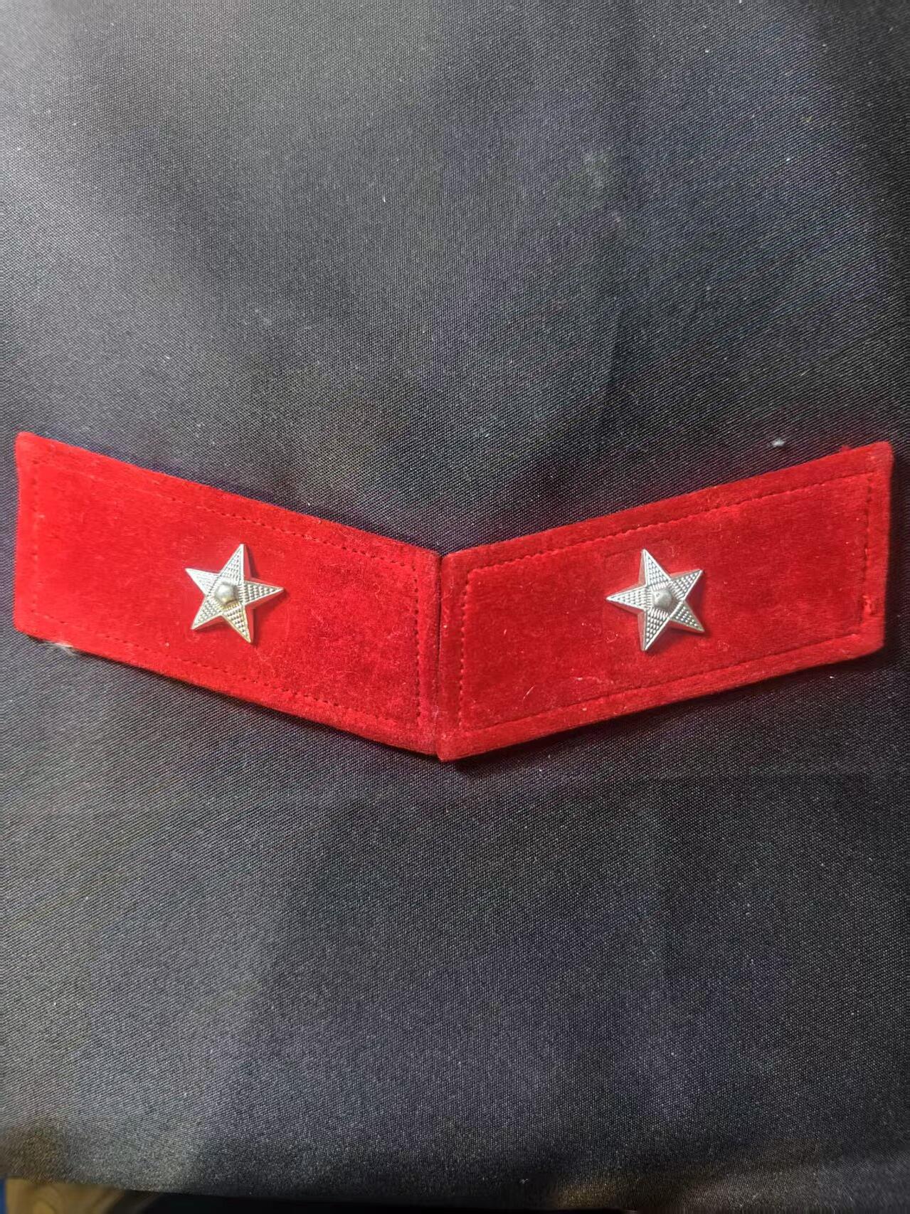 云宸嘉赏-勋臻文献佳藏优品精选场次（低佣 转发佣金红包） su-M55式列兵领章 改装 