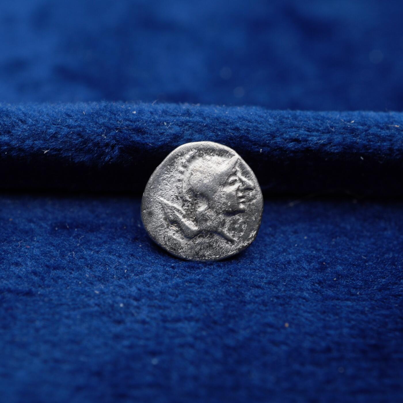 琋语集藏2026年04月欧洲古典打制币拍卖 古希腊皮西迪亚地区-雅典娜与美杜莎1奥波银币