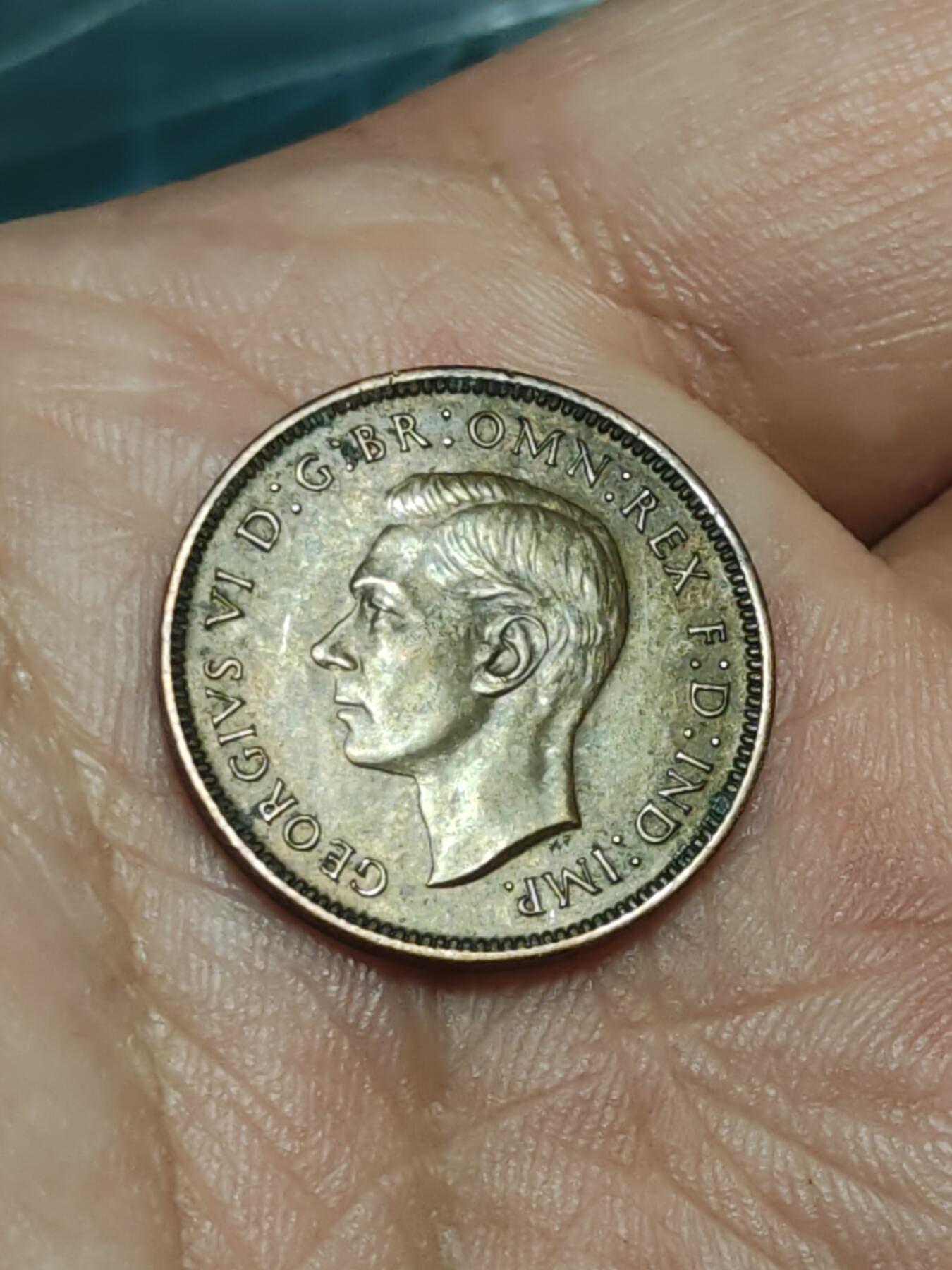 2026年第三十八场(总第二百零七场）外国好品散币场(免佣金) 英国🇬🇧1939年1法新(乔治六世第一版)