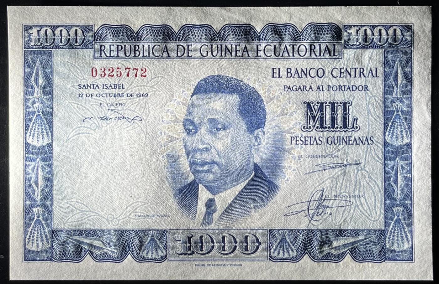 小福收藏拍卖第203期 裸钞场 本期有多张豹子号靓号 仅发行1000枚亚克力砖封蒙古20000图格里克帝国800周年纪念钞 瑞士200法郎 百慕大样钞洋葱冠全套 巴林首版大全套 卡塔尔四张套 越南 保加利亚 马其顿等多国精美纸币 赤道几内亚 1969年 1000比塞塔 该国首套纸币 四大暴君之一马西埃 unc