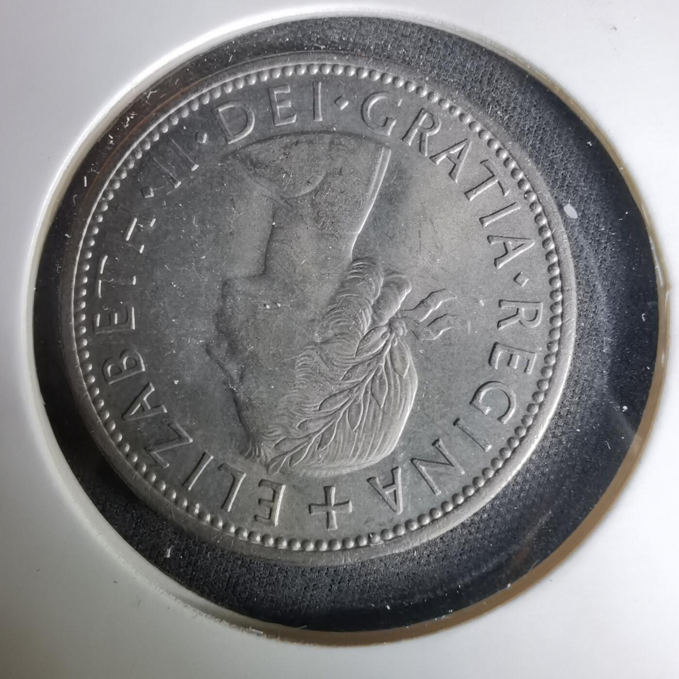 沼泽如烟--第1037场 英国1955年2先令