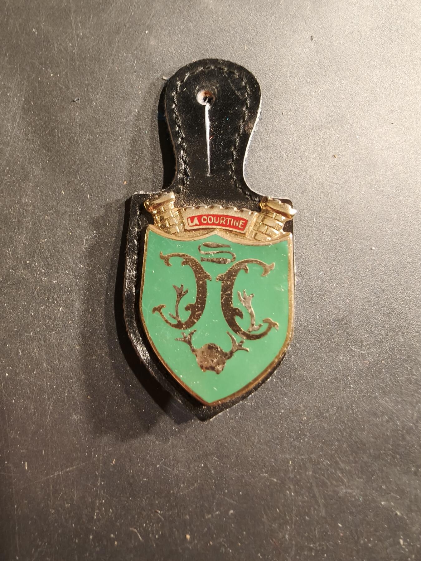 老王徽章第190期 法国陆军库尔蒂纳训练营地证章