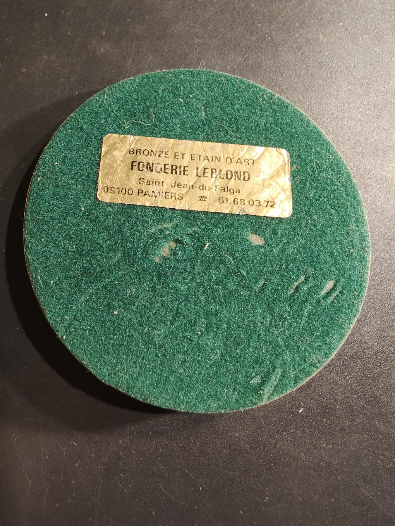 老王徽章第190期 法国外籍军团第2步兵团纪念章     直径80mm    重量174.2g