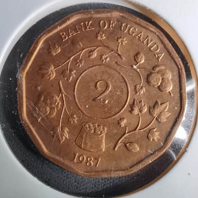 沼泽如烟--第1037场 - 乌干达1987年2先令