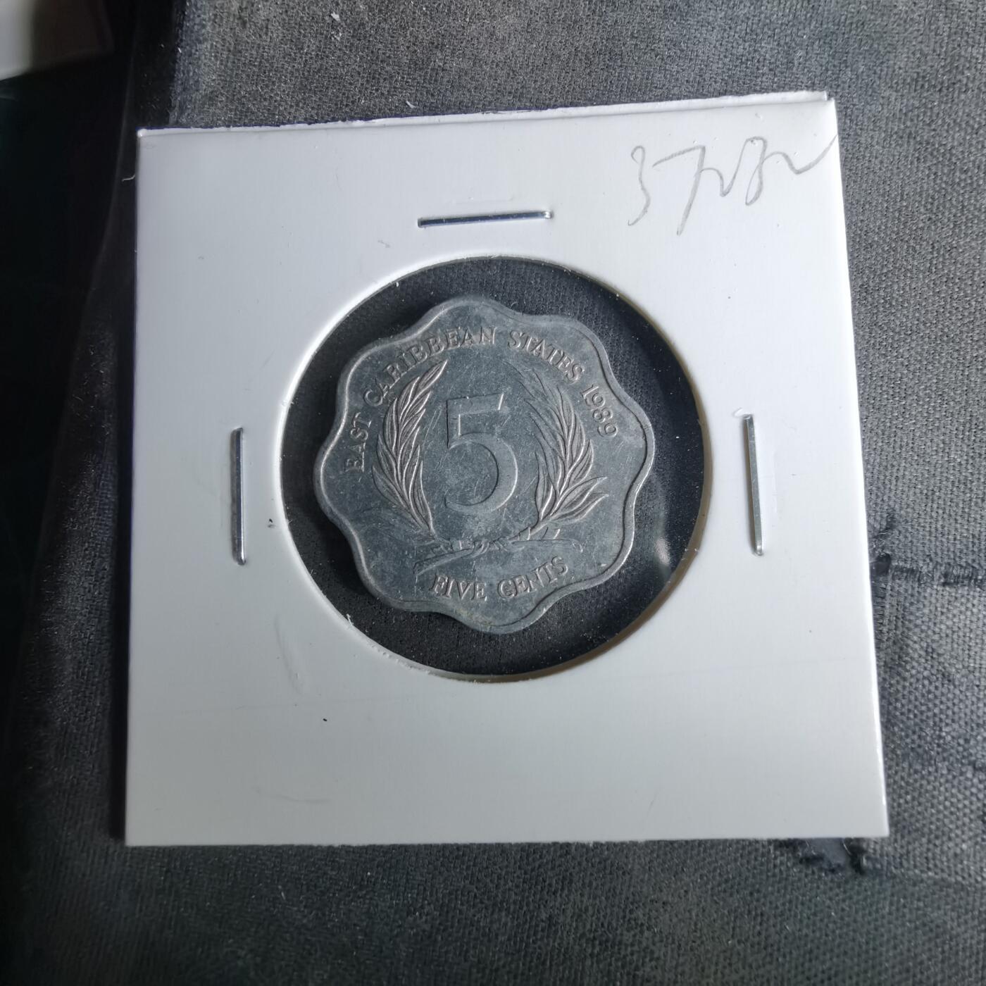 沼泽如烟--第1037场 东加勒比1989年五分