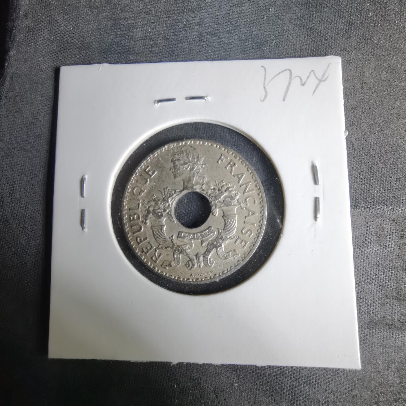 沼泽如烟--第1037场 法属印度支那1938年五分