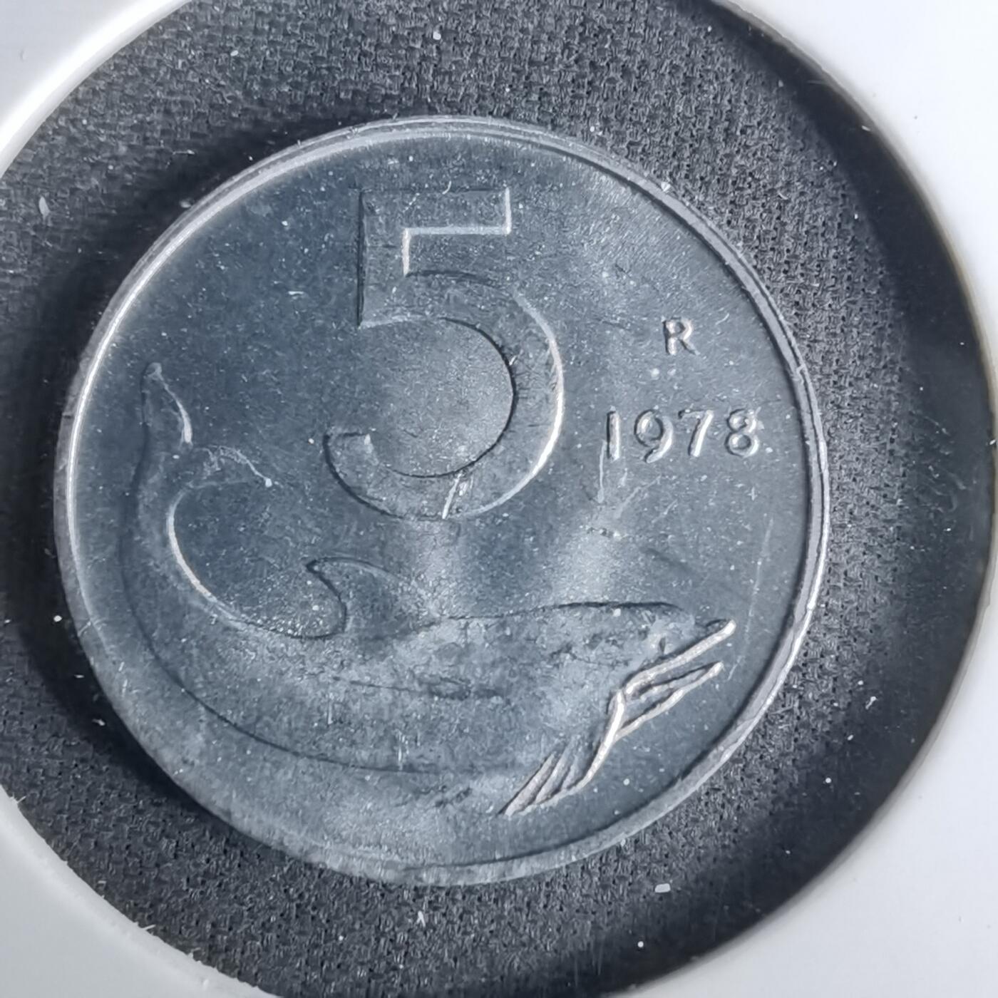 沼泽如烟--第1037场 意大利1978年5里拉