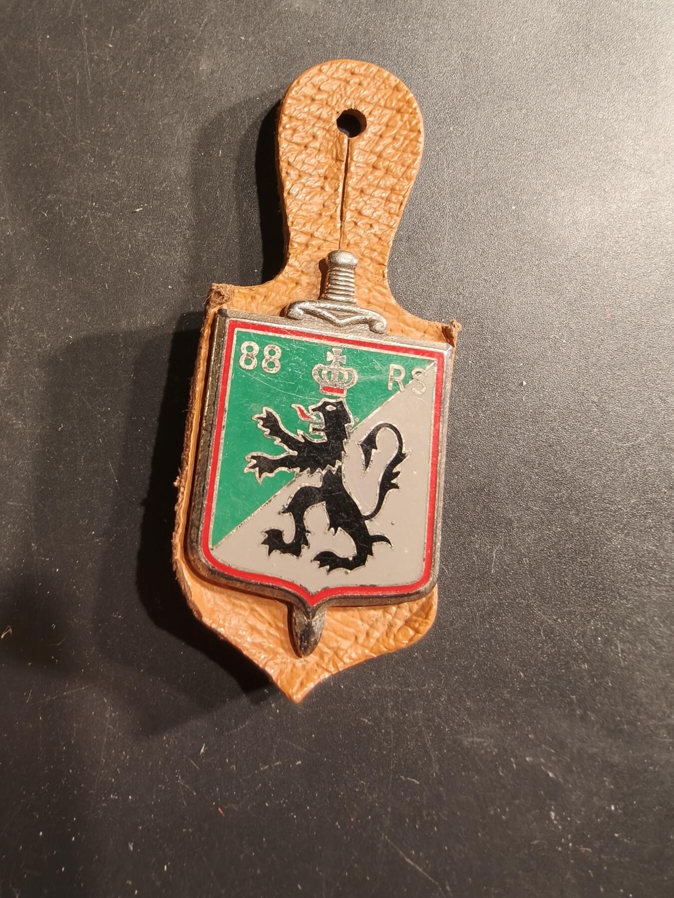 老王徽章第190期 法国陆军第88支援团证章