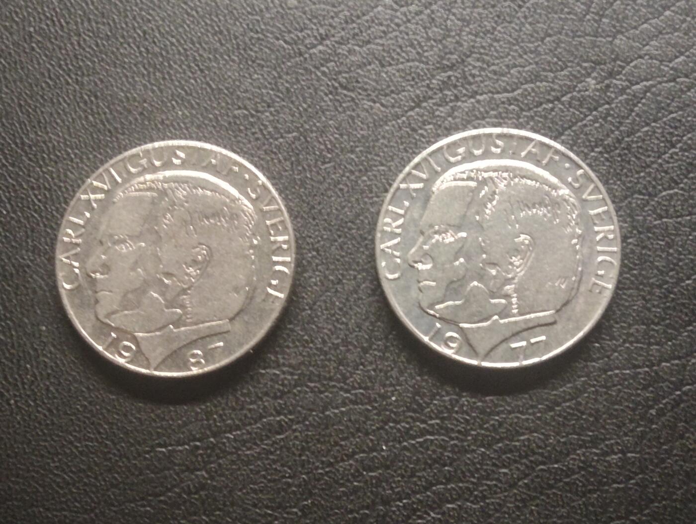 荟藏特别场次第十三期——“社长的硬币堆 精品场次” 瑞典1克朗批量两个