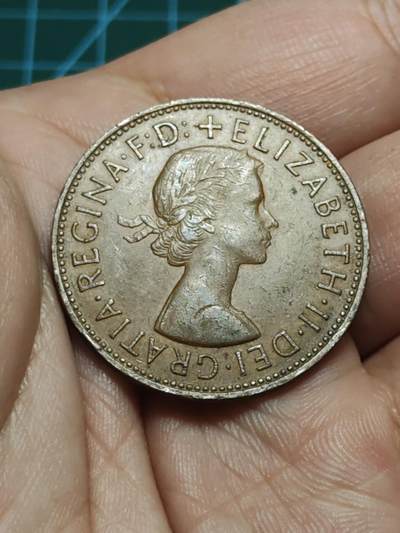 2026年第三十八场(总第二百零七场）外国好品散币场(免佣金) - 英国🇬🇧1964年1便士(伊丽莎白二世青年桂冠第二版)