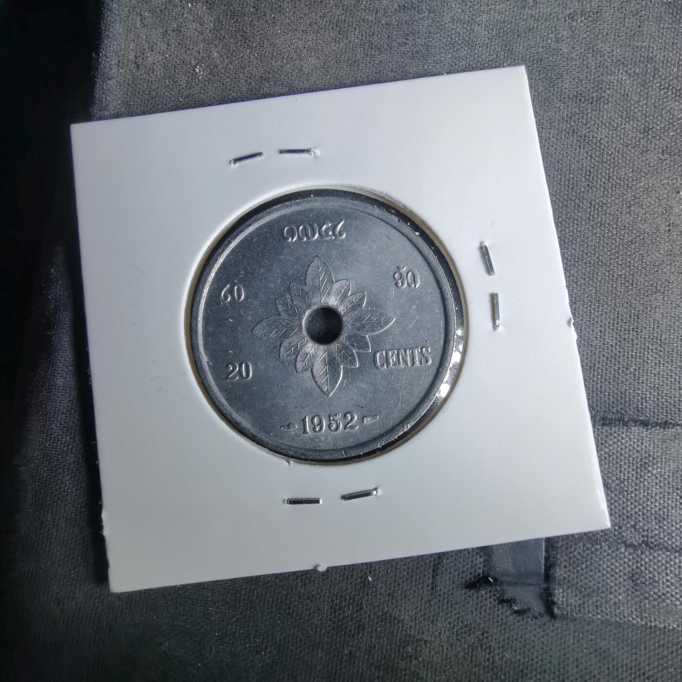 沼泽如烟--第1037场 老挝1952年20分