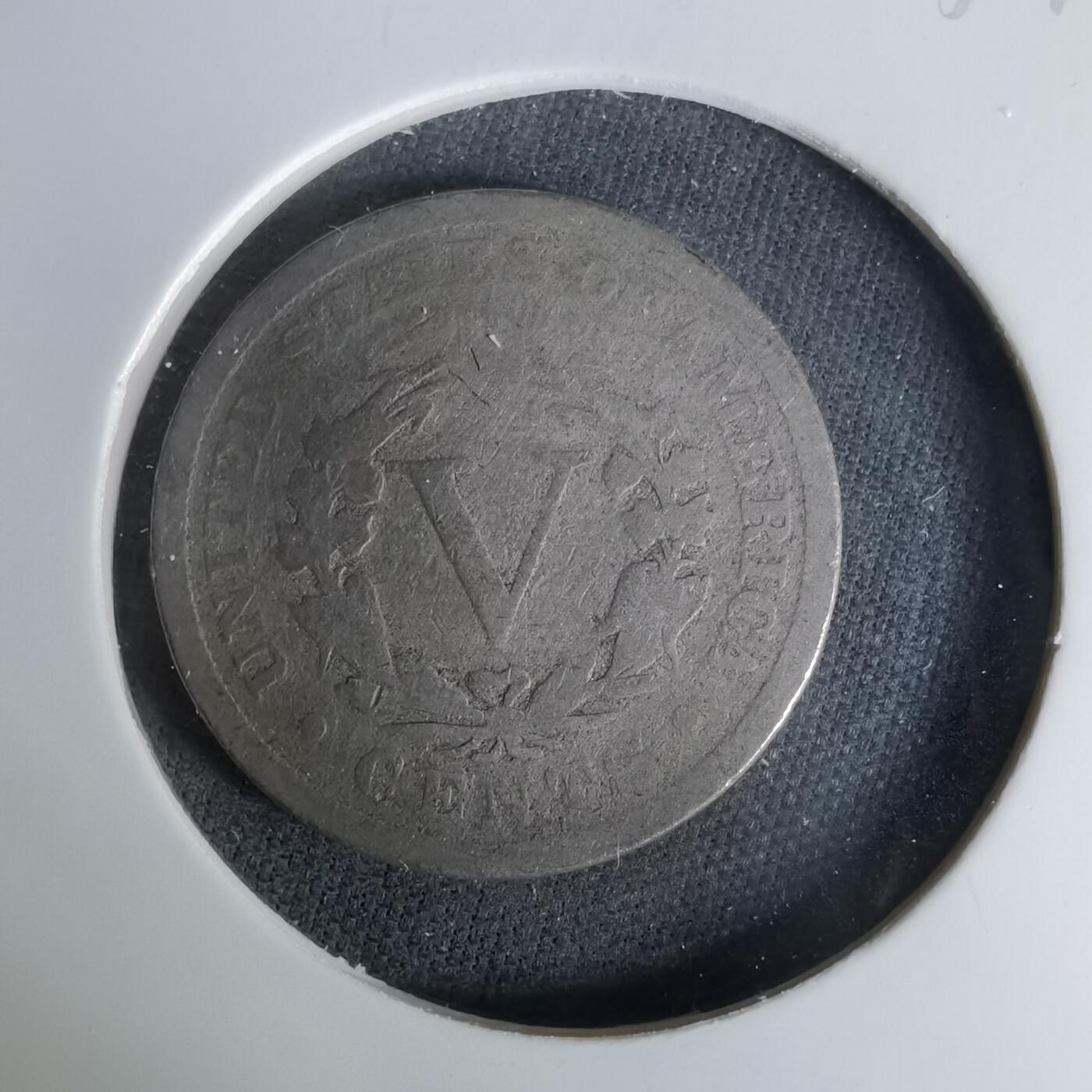 沼泽如烟--第1037场 美国1895年五分