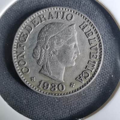 沼泽如烟--第1037场 - 瑞士1930年10生丁