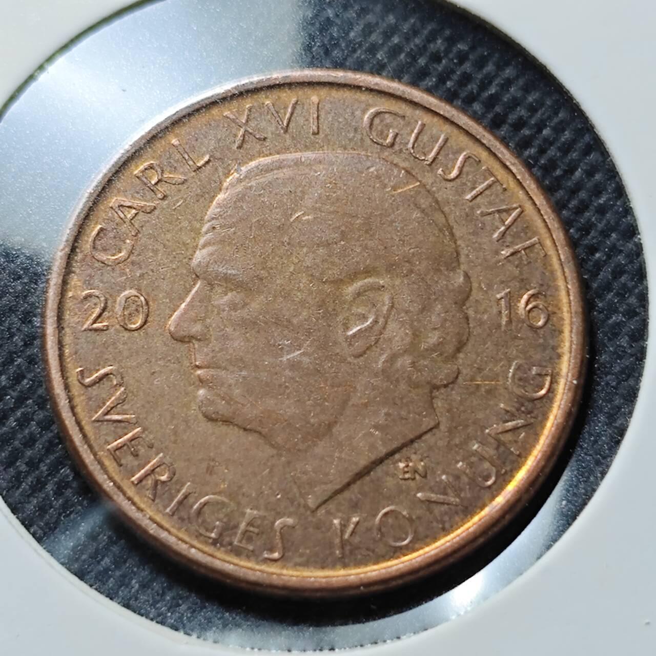 KK钱币收藏小铺  第410期 2月预留时间 周末发货  瑞典2克朗