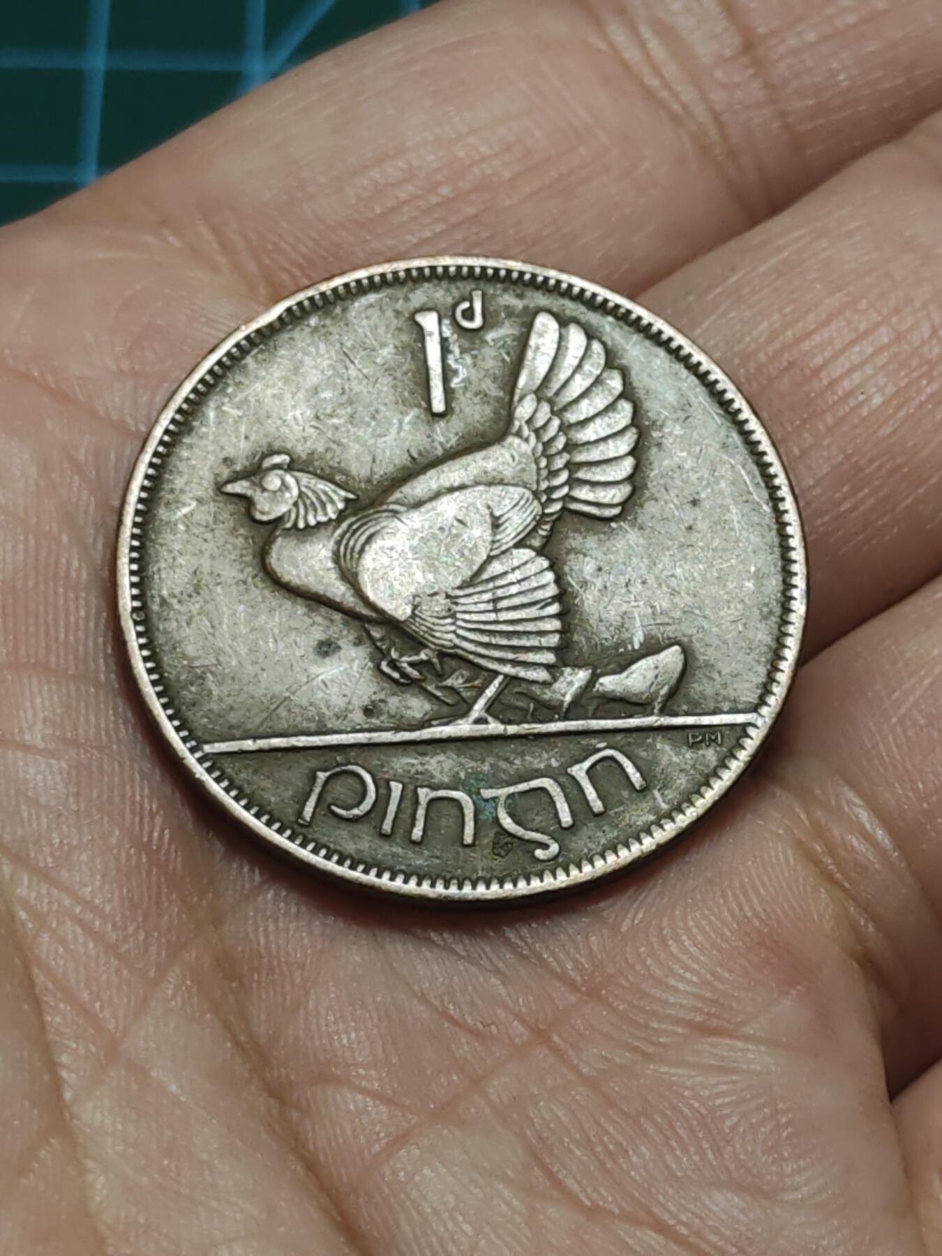 2026年第三十八场(总第二百零七场）外国好品散币场(免佣金) 爱尔兰1928年1便士(英辖自由邦时期，首发年)