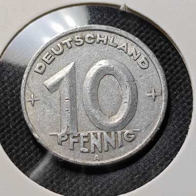 KK钱币收藏小铺  第410期 2月预留时间 周末发货 -  东德10芬尼